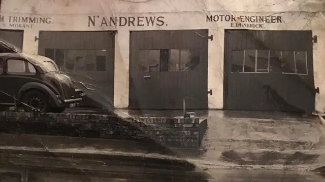 Historical photograph of Nandrews from 1965