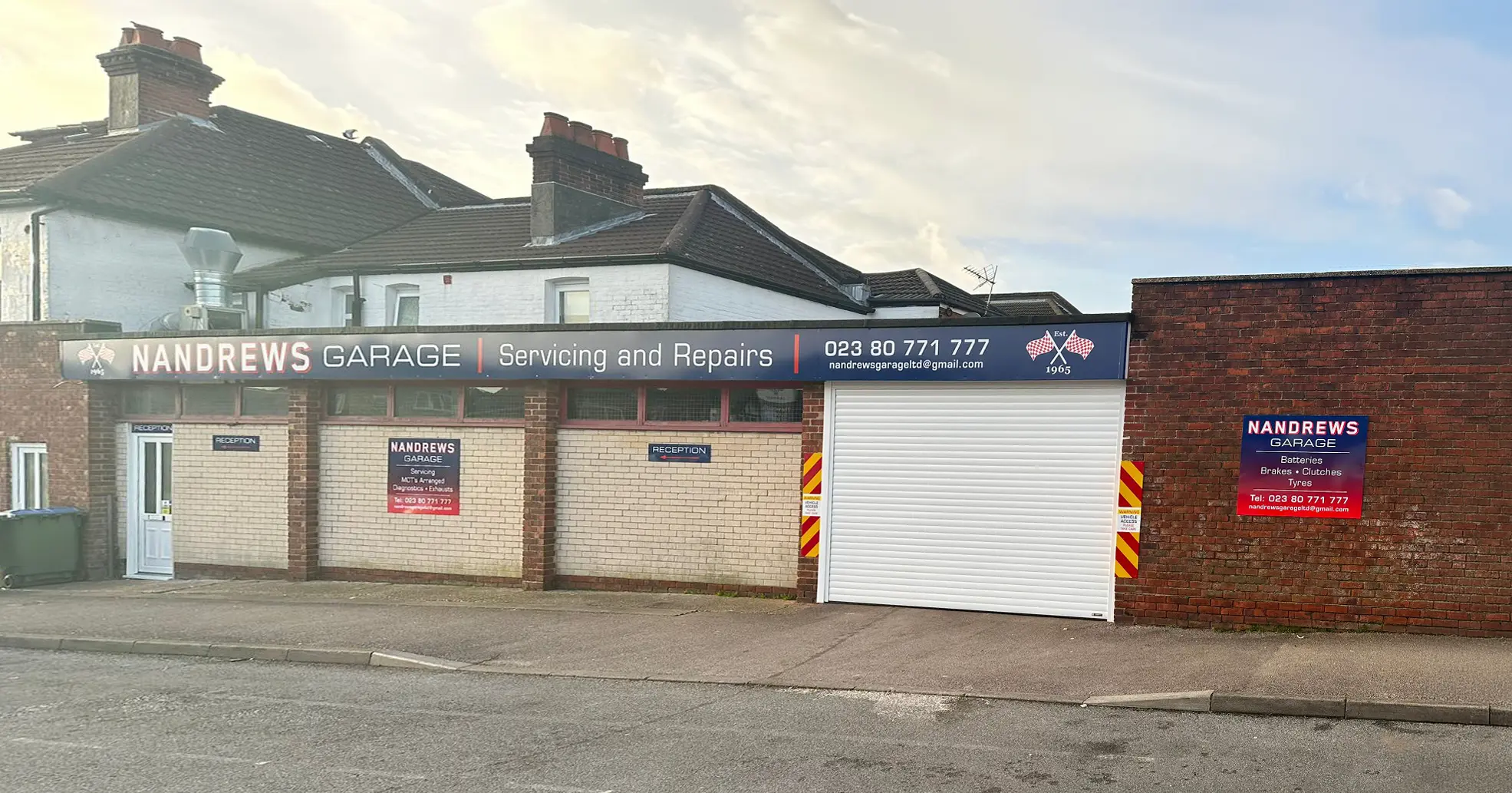 Nandrews Garage location